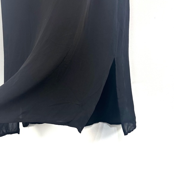 Filippa K 100% Silk Shift Dress in Black Sz Small - Picture 3 of 12